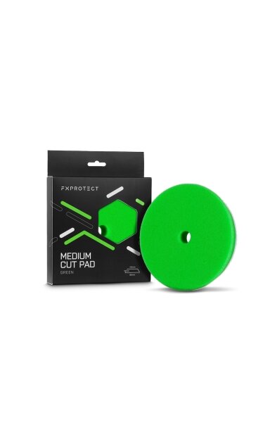 FX Protect Medium Cut Pad Green 150 mm – vidutinio kietumo poliravimo padas FX Protect Medium Cut Pad Green 150 mm – vidutinio kietumo poliravimo padas
