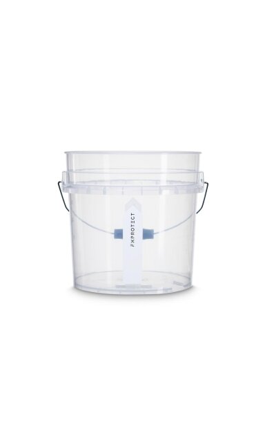 FX Protect Wash Bucket Mini Clear 16 l – detailingo kibiras plovimui FX Protect Wash Bucket Mini Clear 16 l – detailingo kibiras plovimui