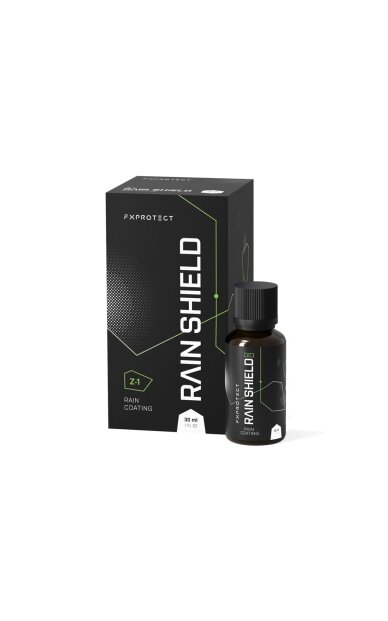 FX Protect Rain Shield Z-1 30ml – hidrofobinė danga automobilio stiklams FX Protect Rain Shield Z-1 30ml – hidrofobinė danga automobilio stiklams