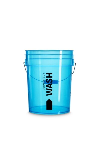 FX Protect Wash Bucket Wash Blue 20 l – detailingo kibiras plovimui FX Protect Wash Bucket Wash Blue 20 l – detailingo kibiras plovimui