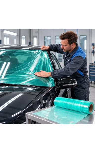 GLOSS SAFEWRAP – lipni apsauginė plėvelė automobiliui, 60 cm × 50 m