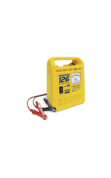 GYS ENERGY 126 – 12 V akumuliatorių įkroviklis ir testeris 15–60 Ah GYS ENERGY 126 – 12 V akumuliatorių įkroviklis ir testeris 15–60 Ah