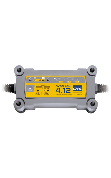 GYS GYSFLASH 4.12 – automatinis 12 V 4 A akumuliatorių įkroviklis GYS GYSFLASH 4.12 – automatinis 12 V 4 A akumuliatorių įkroviklis