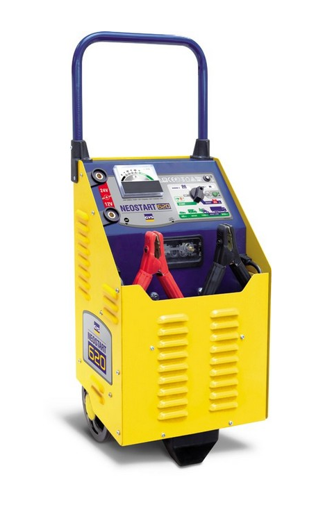 GYS NEOSTART 620 – 12/24 V akumuliatorių įkroviklis su 620 A paleidimo funkcija GYS NEOSTART 620 – 12/24 V akumuliatorių įkroviklis su 620 A paleidimo funkcija