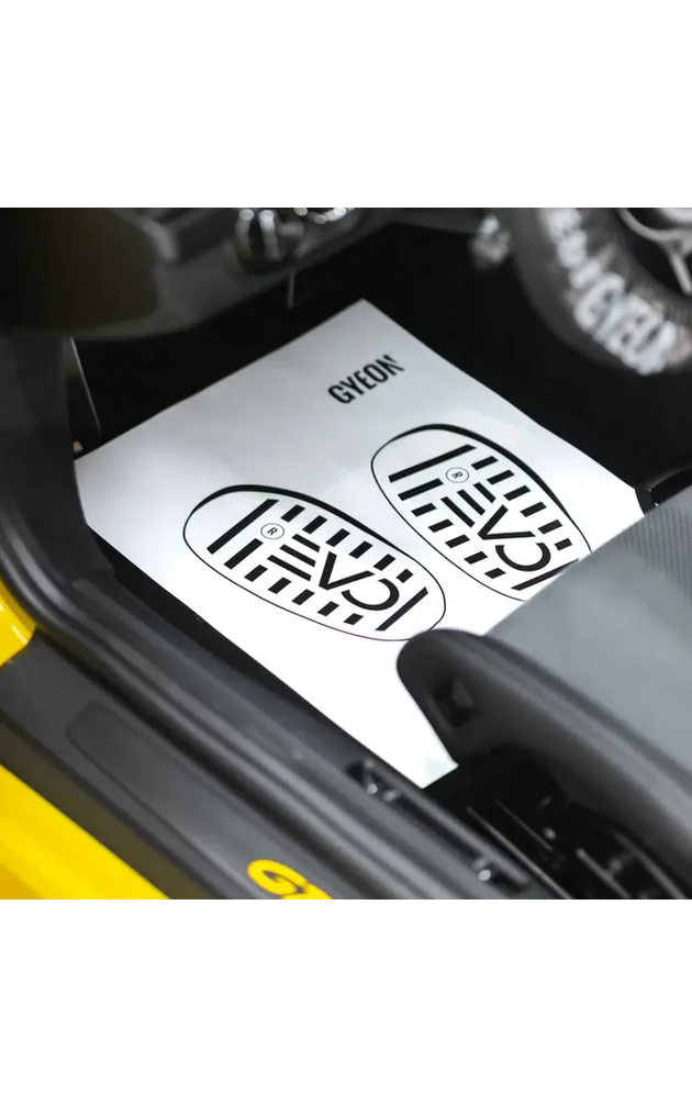 GYEON Q²M FloorMat 25 vnt. – vienkartiniai popieriniai automobilio grindų kilimėliai GYEON Q²M FloorMat 25 vnt. – vienkartiniai popieriniai automobilio grindų kilimėliai