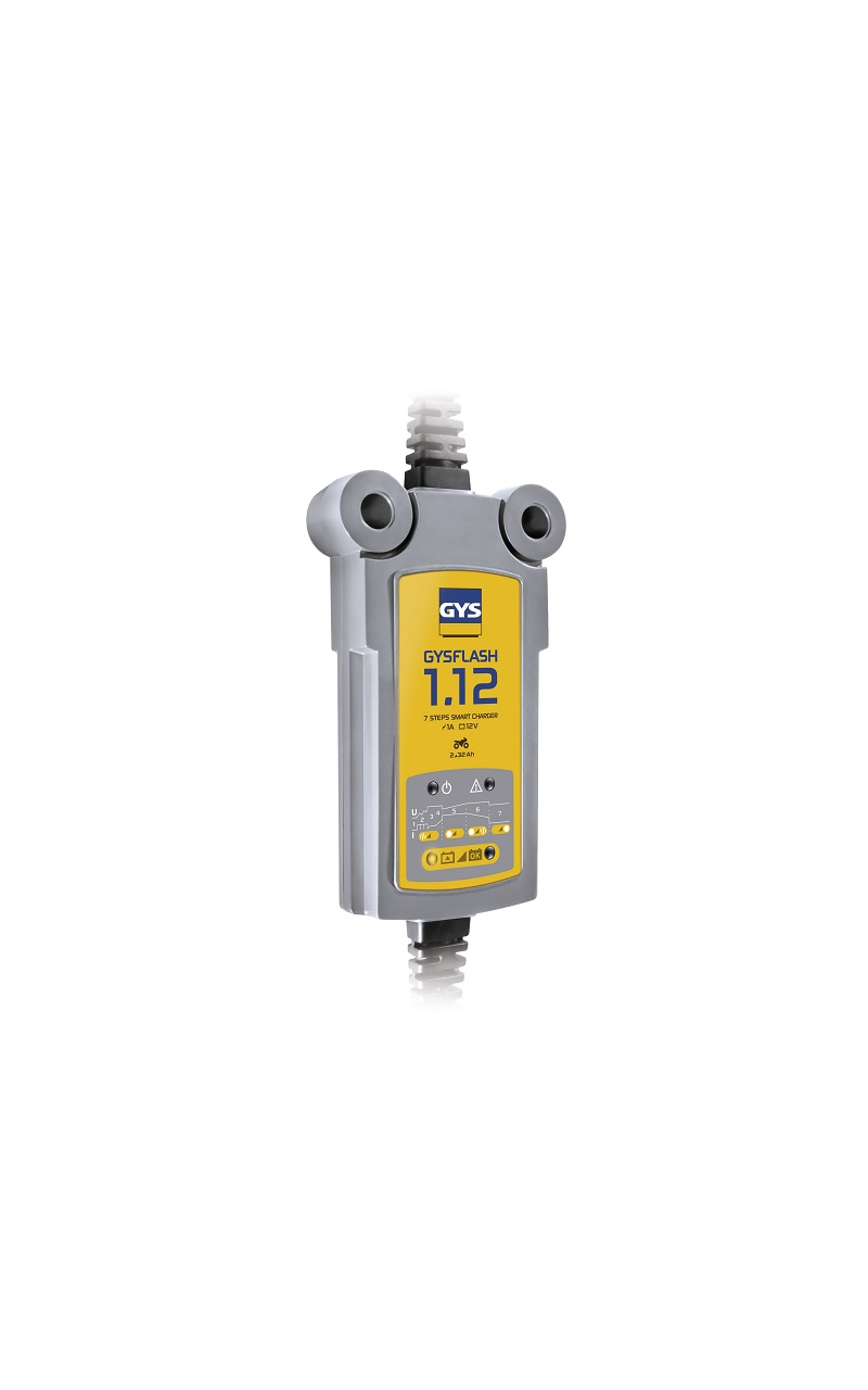 GYS GYSFLASH 1.12 – automatinis 12 V 1 A akumuliatorių įkroviklis GYS GYSFLASH 1.12 – automatinis 12 V 1 A akumuliatorių įkroviklis