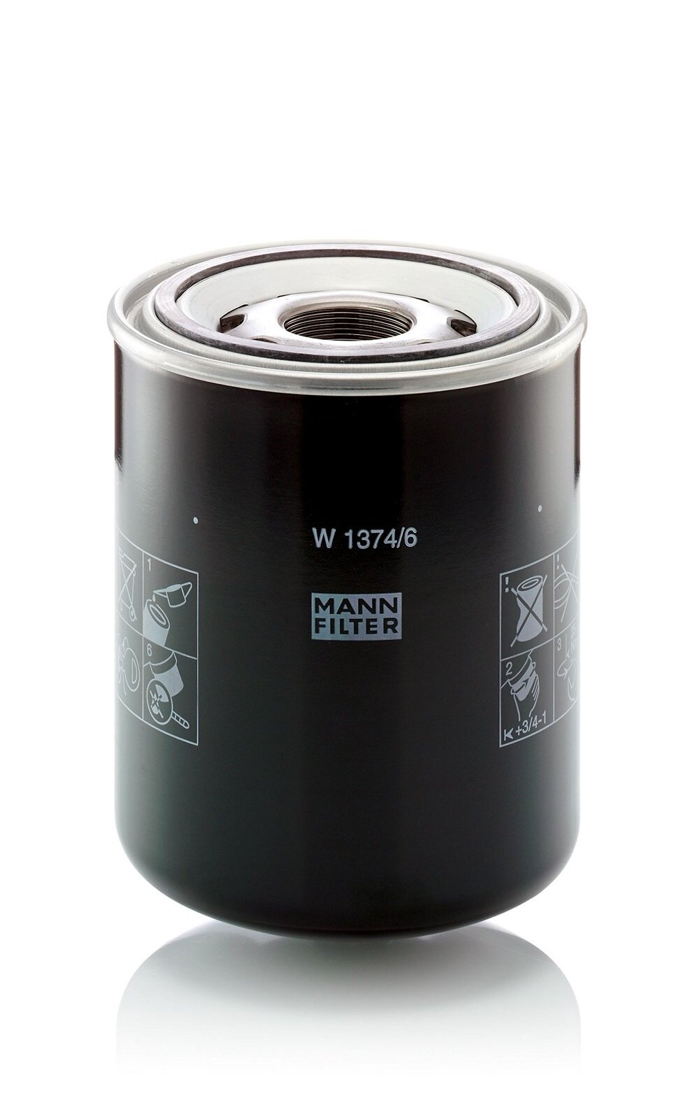 Hidraulinės alyvos filtras MANN-FILTER