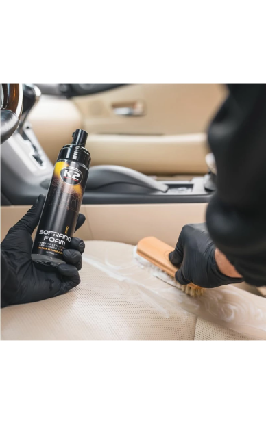 K2 Sofrano Foam Pro 200 ml – odos valymo ir priežiūros putos 1 K2 Sofrano Foam Pro 200 ml – odos valymo ir priežiūros putos 1
