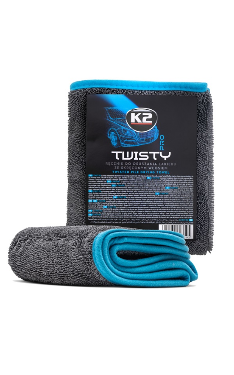 K2 Twisty Pro sausinimo rankšluostis 40 × 60 cm