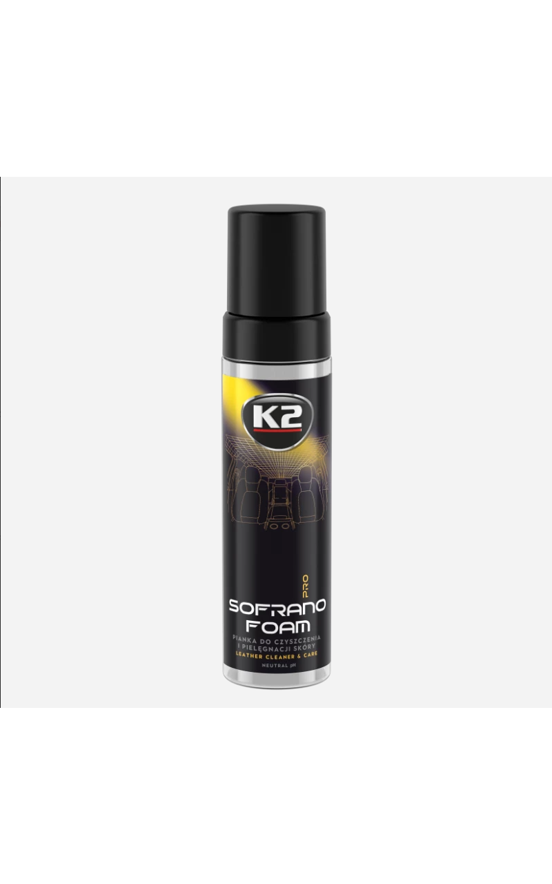 K2 Sofrano Foam Pro 200 ml – odos valymo ir priežiūros putos