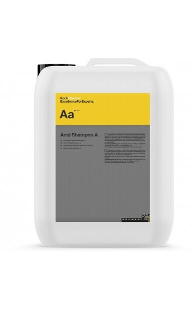 Koch Chemie Rūgštinis šampūnas AA ph1 22kg Koch Chemie Rūgštinis šampūnas AA ph1 22kg