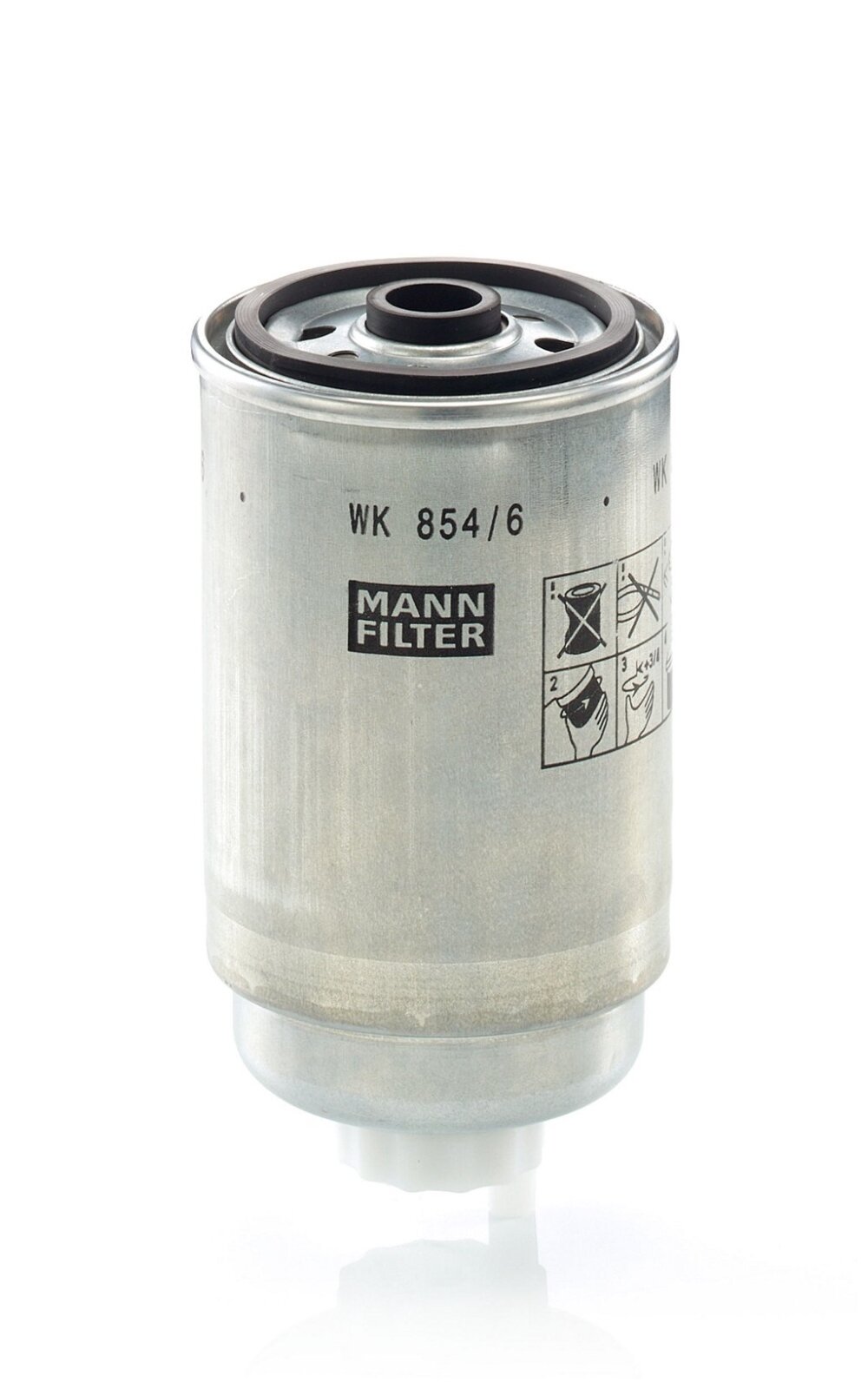 Kuro filtras su vandens atskyrimu MANN-FILTER Kuro filtras su vandens atskyrimu MANN-FILTER