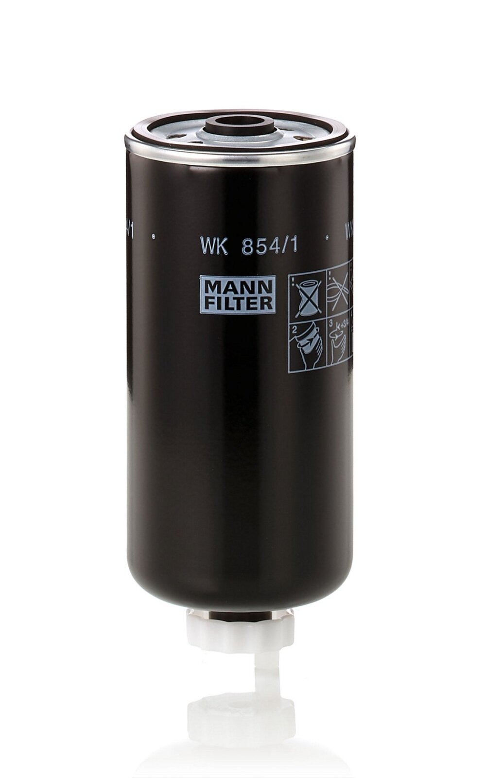 Kuro filtras su vandens atskyrimu MANN-FILTER Kuro filtras su vandens atskyrimu MANN-FILTER