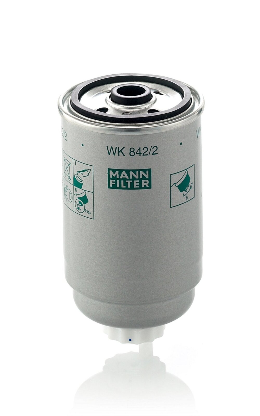 Kuro filtras su vandens atskyrimu MANN-FILTER Kuro filtras su vandens atskyrimu MANN-FILTER
