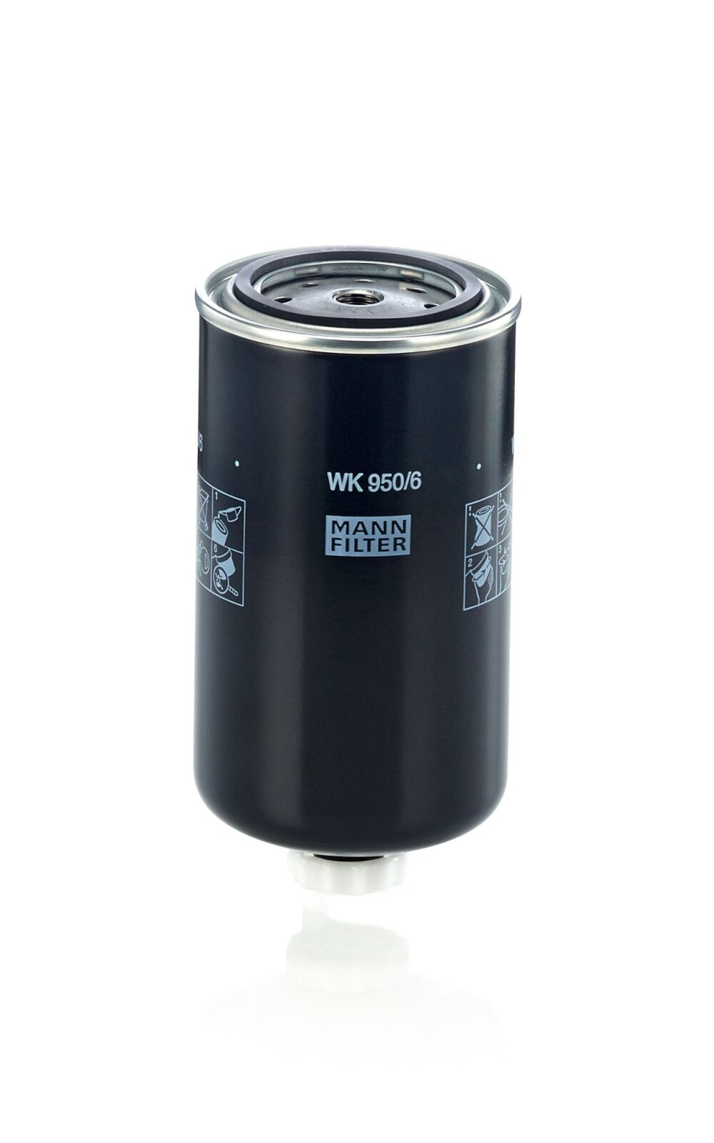 Kuro filtras su vandens atskyrimu MANN-FILTER Kuro filtras su vandens atskyrimu MANN-FILTER