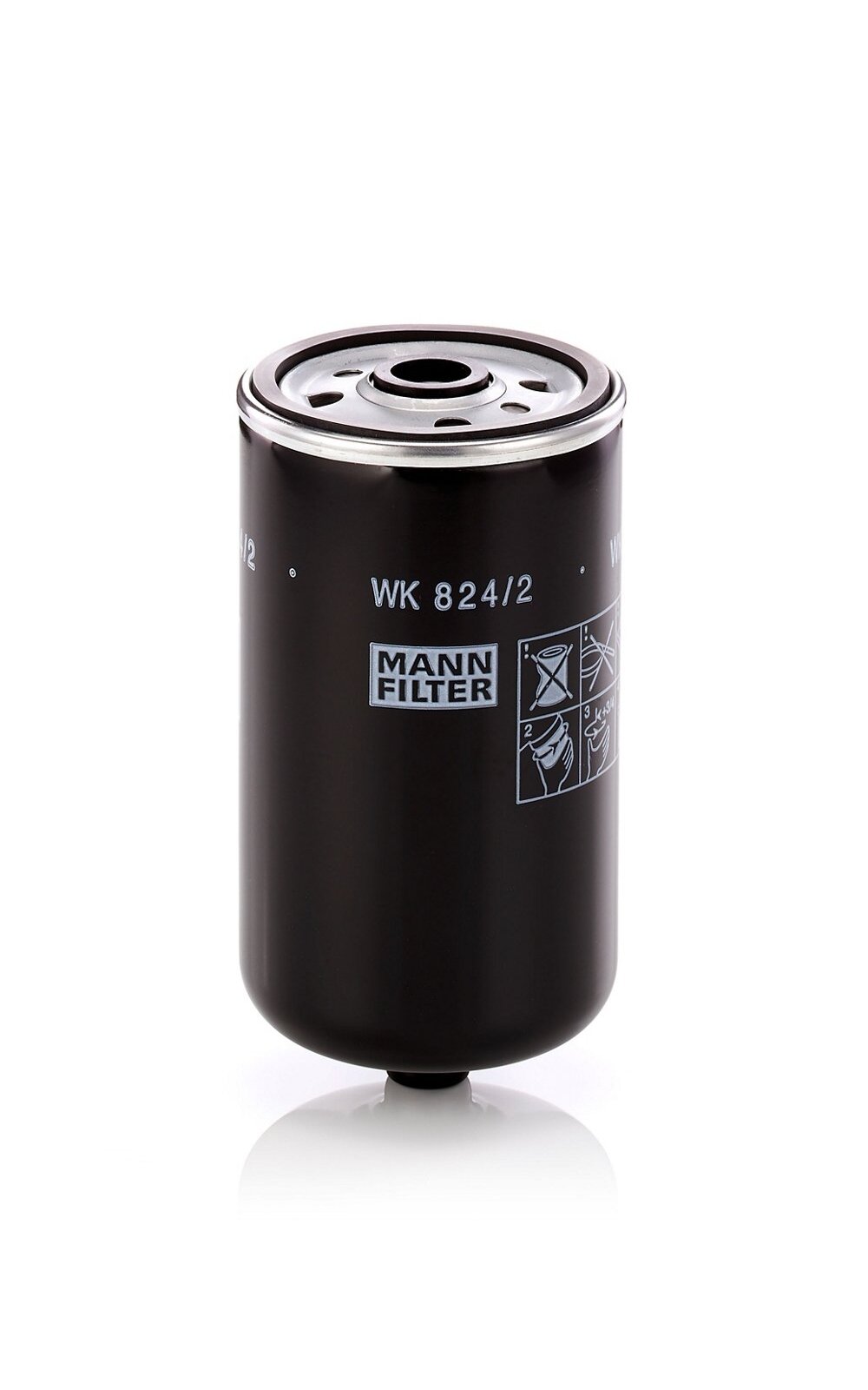 Kuro filtras su vandens atskyrimu MANN-FILTER Kuro filtras su vandens atskyrimu MANN-FILTER