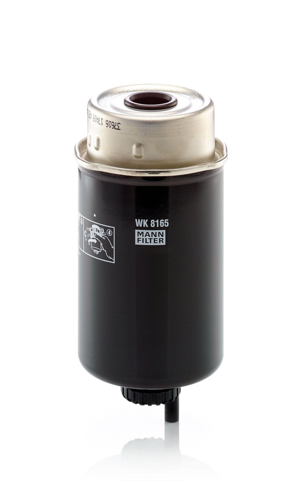 Kuro filtras su vandens atskyrimu MANN-FILTER Kuro filtras su vandens atskyrimu MANN-FILTER