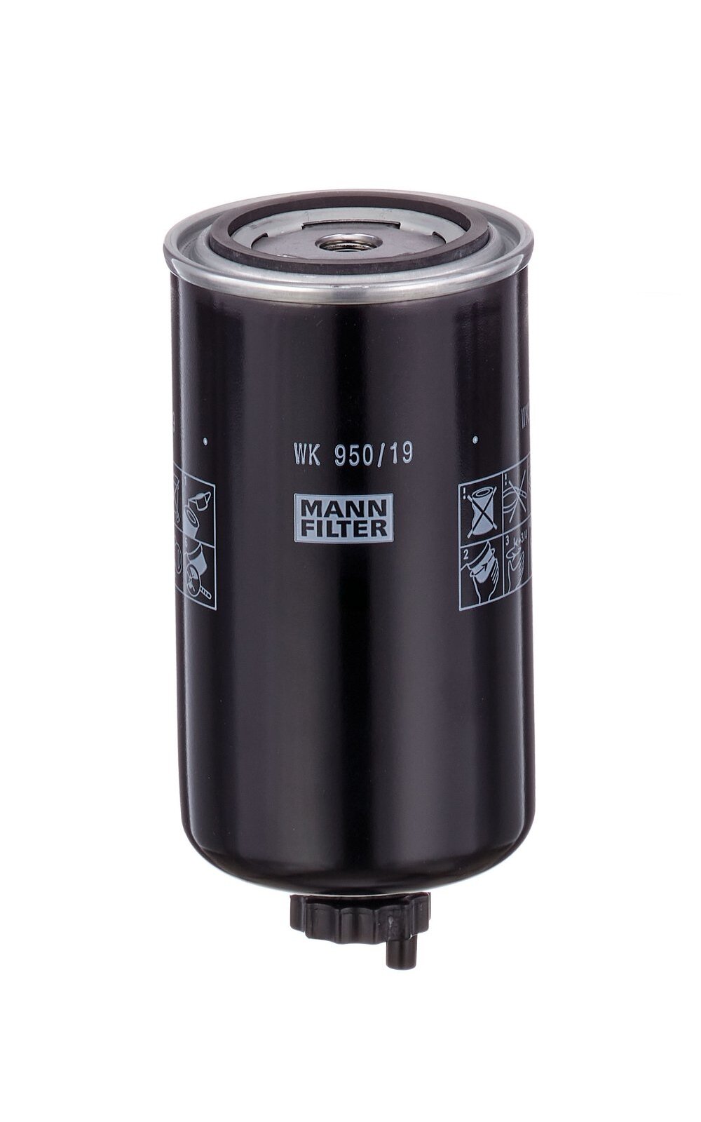 Kuro filtras su vandens atskyrimu MANN-FILTER Kuro filtras su vandens atskyrimu MANN-FILTER