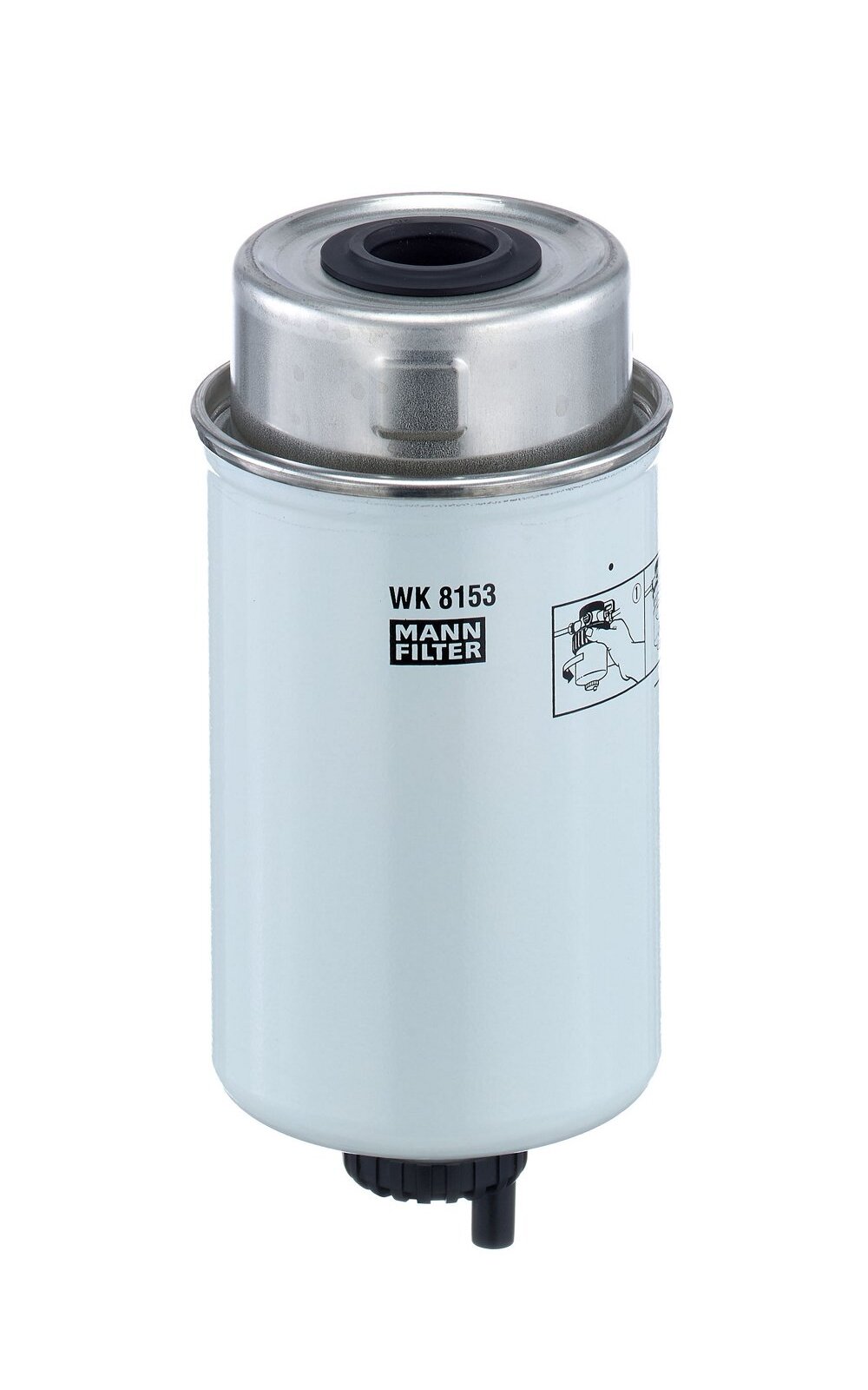 Kuro filtras su vandens atskyrimu MANN-FILTER Kuro filtras su vandens atskyrimu MANN-FILTER