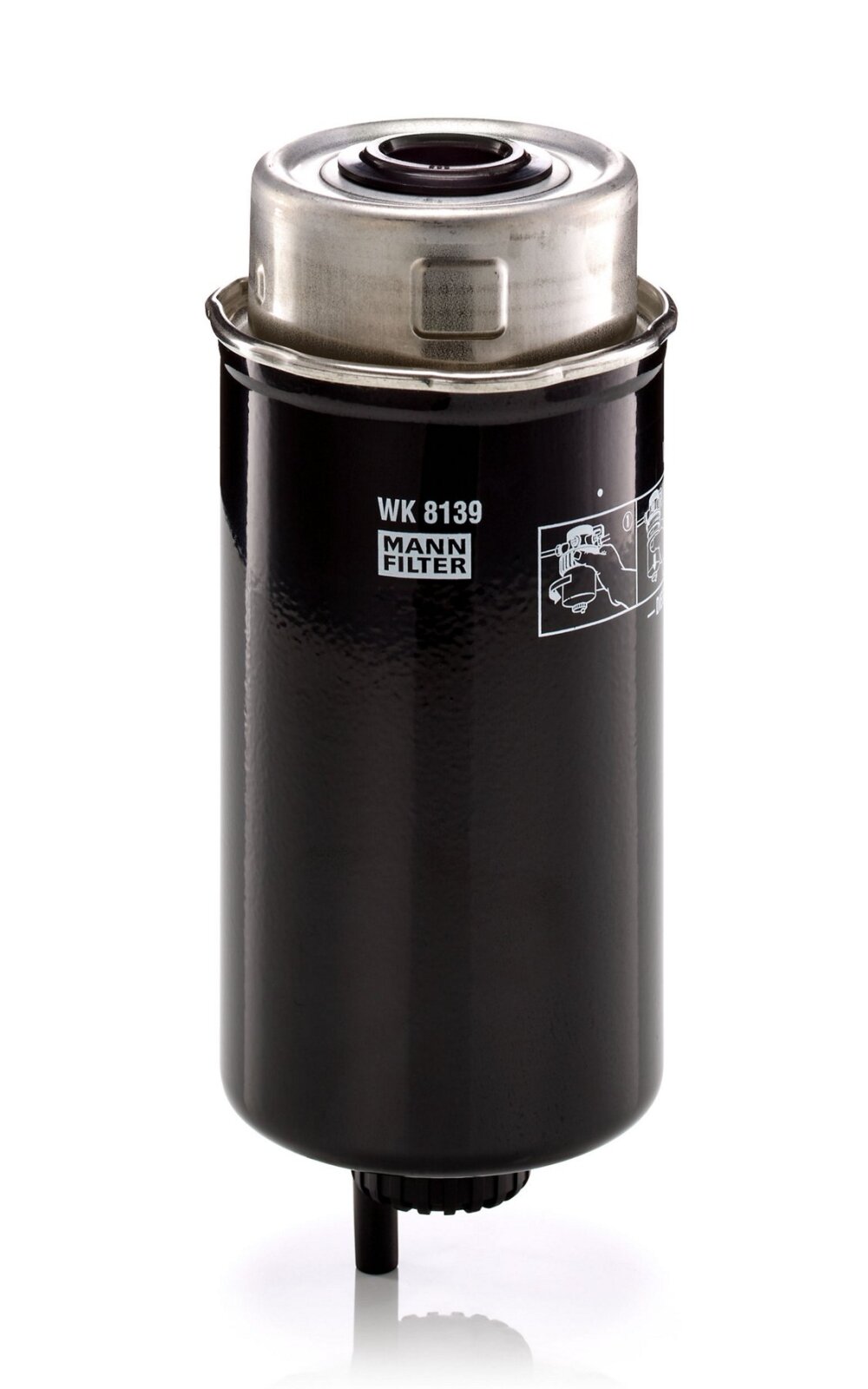 Kuro filtras su vandens atskyrimu MANN-FILTER Kuro filtras su vandens atskyrimu MANN-FILTER