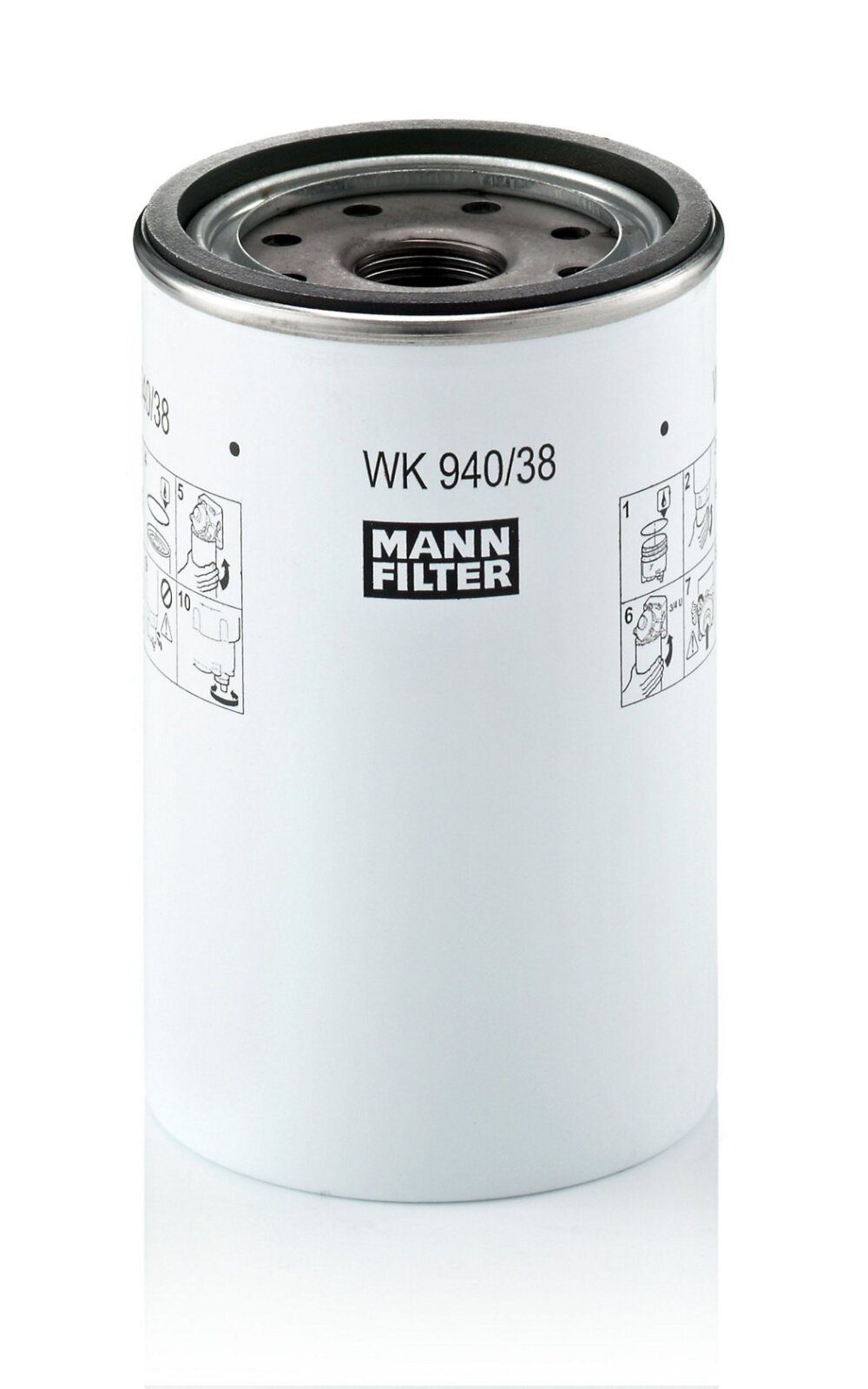Kuro filtras su vandens atskyrimu MANN-FILTER Kuro filtras su vandens atskyrimu MANN-FILTER