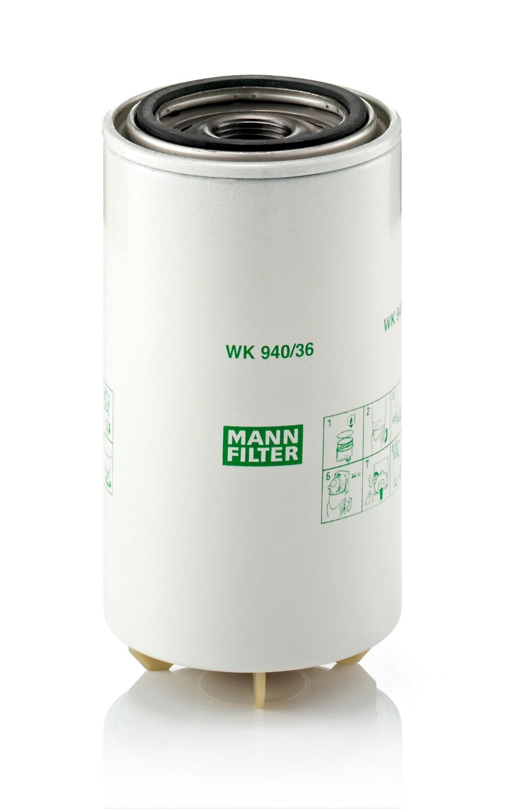 Kuro filtras su vandens atskyrimu MANN-FILTER