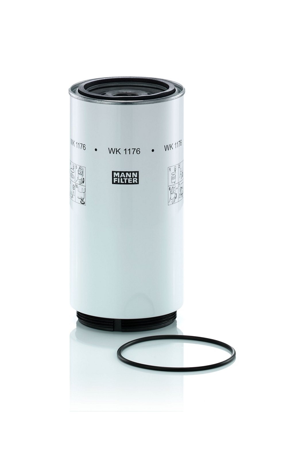 Kuro filtras su vandens atskyrimu MANN-FILTER Kuro filtras su vandens atskyrimu MANN-FILTER