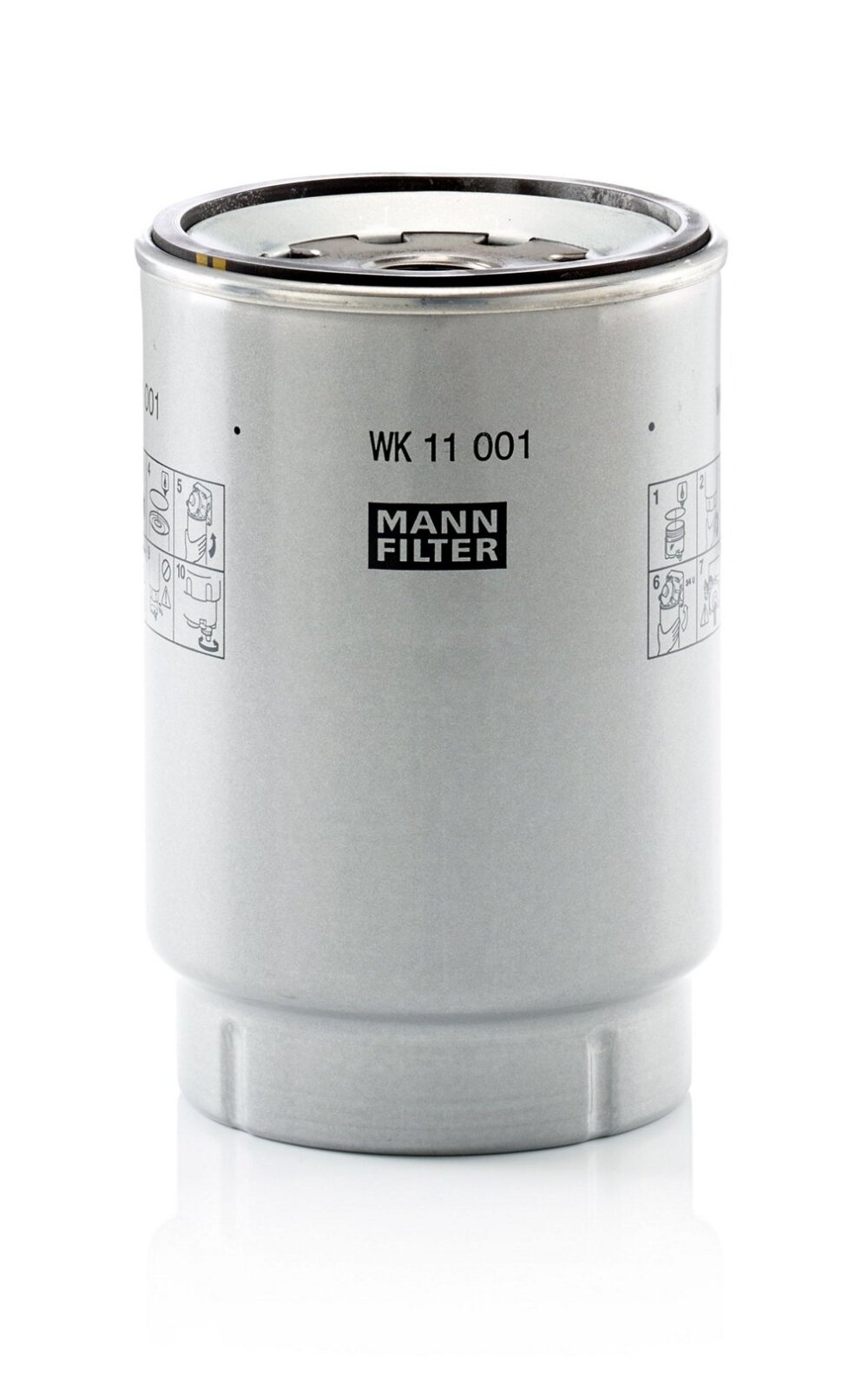 Kuro filtras su vandens atskyrimu MANN-FILTER