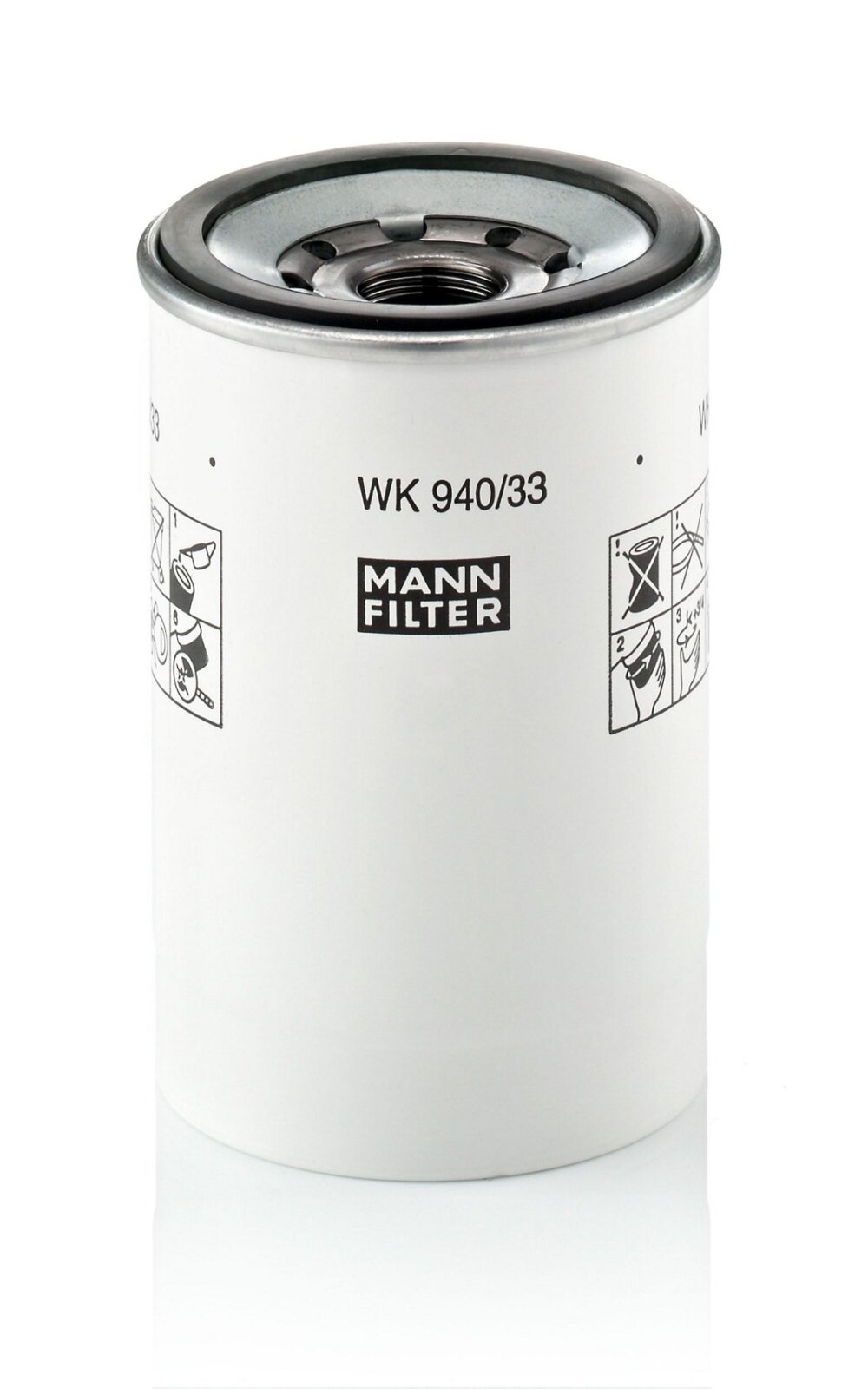Kuro filtras su vandens atskyrimu MANN-FILTER