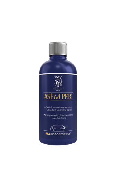 Labocosmetica Šampūnas su lubrikantu “Semper” 500 ml Labocosmetica Šampūnas su lubrikantu “Semper” 500 ml