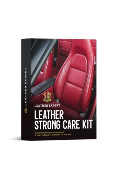 Leather Expert Leather Strong Care Kit odos priežiūros rinkinys Leather Expert Leather Strong Care Kit odos priežiūros rinkinys