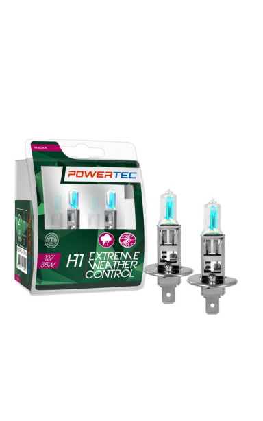 Lemputė H1 12V, 55W, Powertec Extreme Weather Control