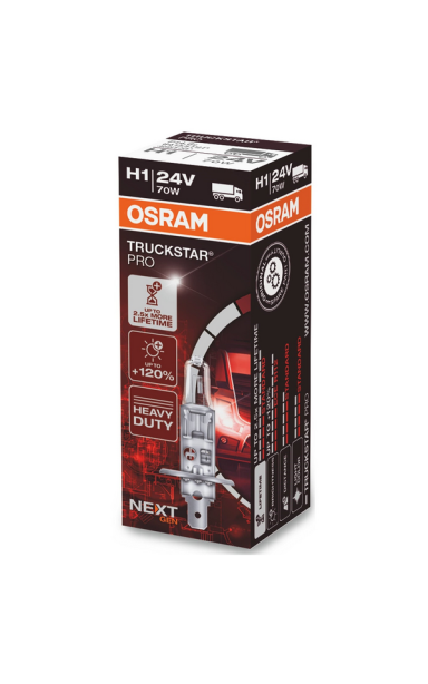 Lemputė H1 24V, 70W Truckstar Pro NextGen