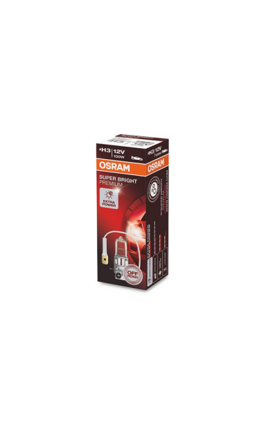 Lemputė H3 12V, 100W Super Bright