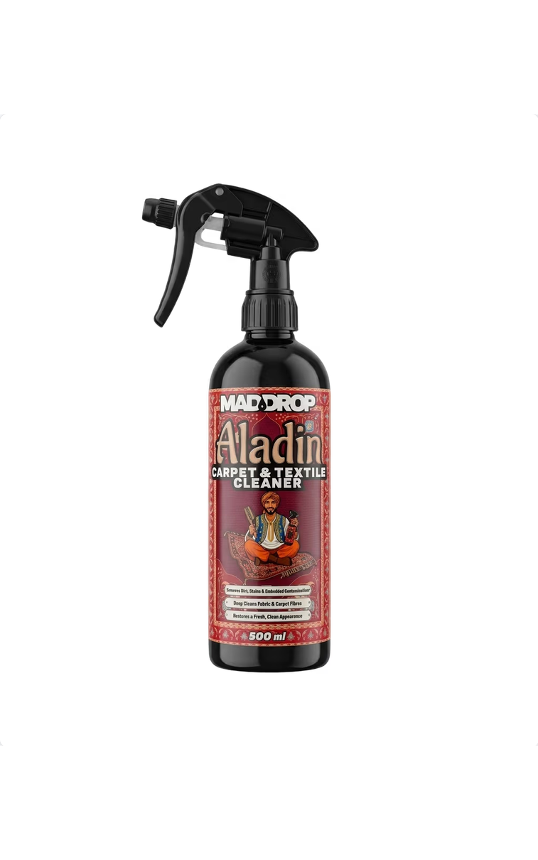Mad Drop Aladin 500 ml – tekstilės ir automobilio salono audinių valiklis