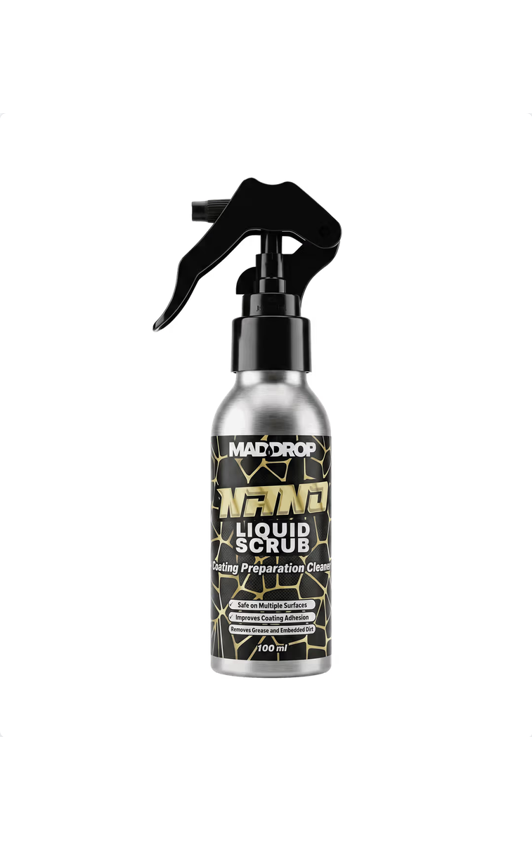 Mad Drop Liquid Scrub 100 ml – stiklo paviršiaus paruošėjas prieš dangą