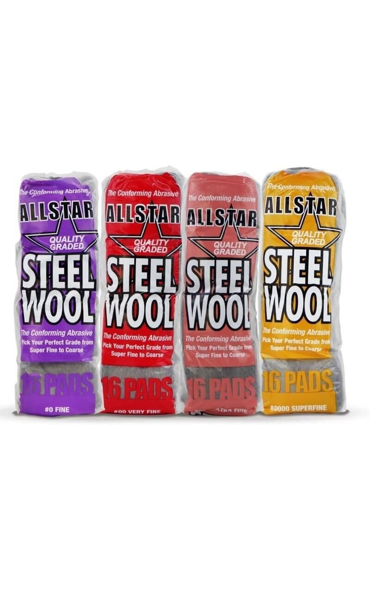 Plieniniai šveistukai Steel Wool 16 vnt