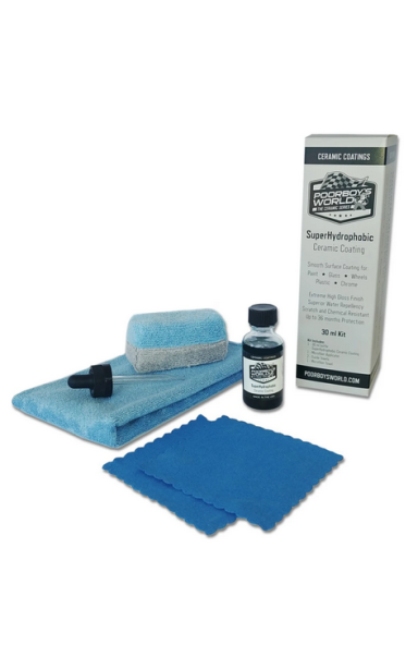 Poorboy's SuperHydrophobic Ceramic Coating - Nano keraminė danga 30ml Poorboy's SuperHydrophobic Ceramic Coating - Nano keraminė danga 30ml
