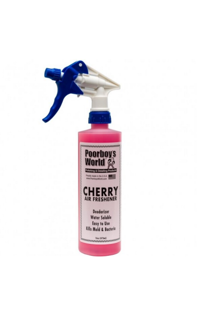 Poorboy's World Air Freshener Cherry - Oro gaiviklis 473ml Poorboy's World Air Freshener Cherry - Oro gaiviklis 473ml