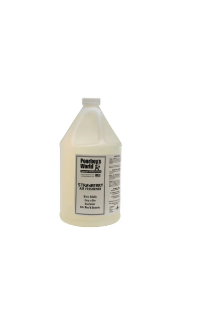 Poorboy's World Air Freshener Strawberry - Oro gaiviklis 3784ml Poorboy's World Air Freshener Strawberry - Oro gaiviklis 3784ml