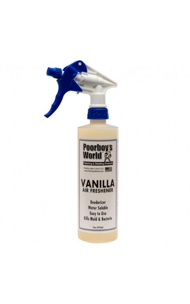 Poorboy's World Air Freshener Vanilla - Oro gaiviklis 473ml Poorboy's World Air Freshener Vanilla - Oro gaiviklis 473ml