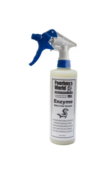 Poorboy's World Enzyme Stain & Odor Remover - Kvapų naikinimo priemonė Poorboy's World Enzyme Stain & Odor Remover - Kvapų naikinimo priemonė