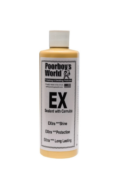 Poorboy's World EX Sealant with Carnauba - Hibridinis vaškas Poorboy's World EX Sealant with Carnauba - Hibridinis vaškas