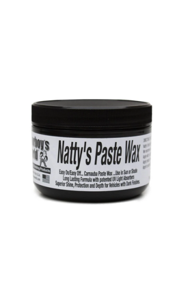 Poorboy's World Natty's Carnauba Paste Wax Black 227g Poorboy's World Natty's Carnauba Paste Wax Black 227g