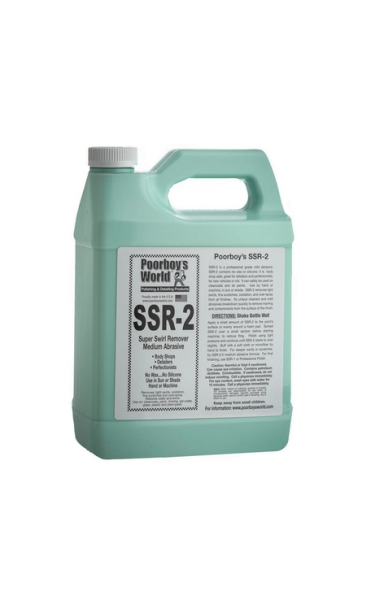 Poorboy's World SSR 2 Medium Abrasive Swirl Remover - Poliravimo pasta Poorboy's World SSR 2 Medium Abrasive Swirl Remover - Poliravimo pasta