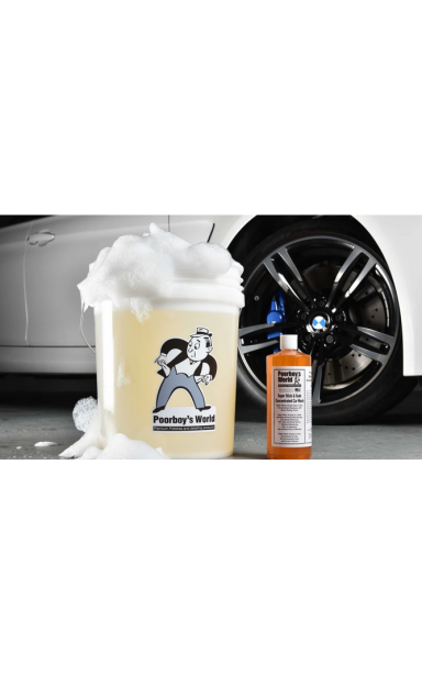 Poorboy's World Super Slick & Suds Concentrated Car Wash - Šampūnas Poorboy's World Super Slick & Suds Concentrated Car Wash - Šampūnas