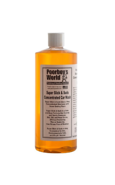 Poorboy's World Super Slick & Suds Concentrated Car Wash - Šampūnas Poorboy's World Super Slick & Suds Concentrated Car Wash - Šampūnas