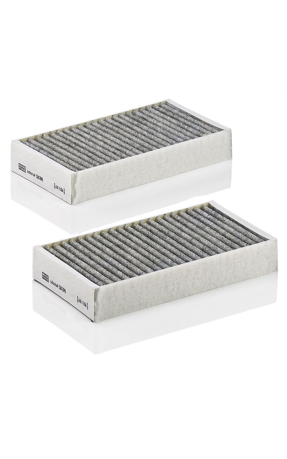 Salono filtro komplektas su aktyvinta anglimi MANN-FILTER Salono filtro komplektas su aktyvinta anglimi MANN-FILTER