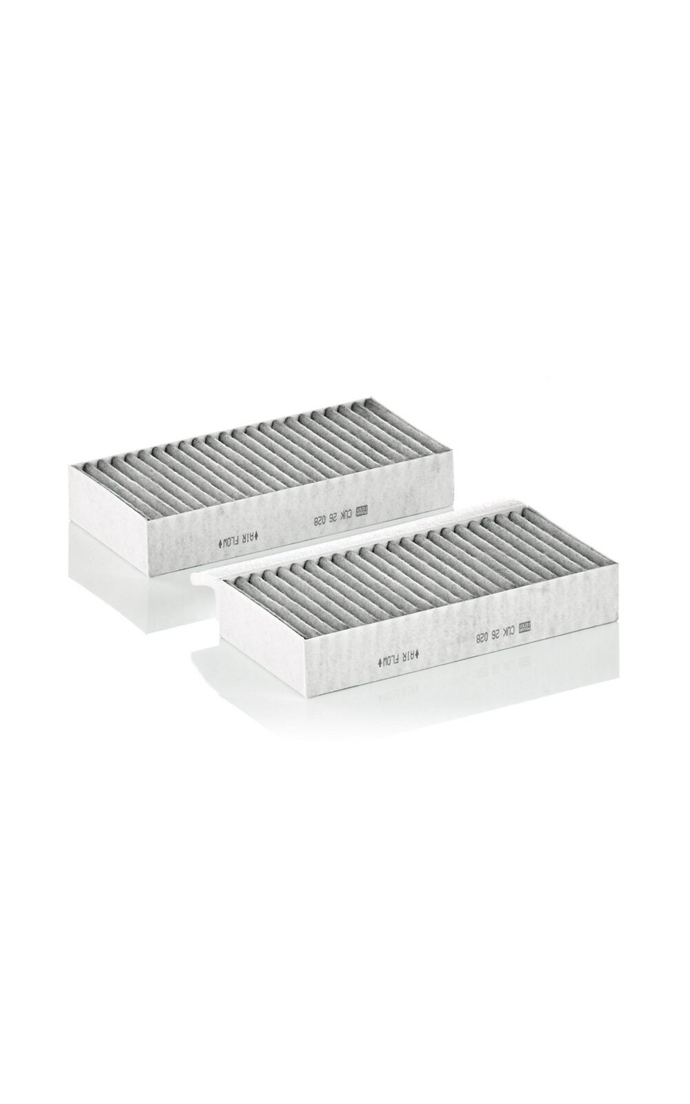 Salono filtro komplektas su aktyvinta anglimi MANN-FILTER Salono filtro komplektas su aktyvinta anglimi MANN-FILTER