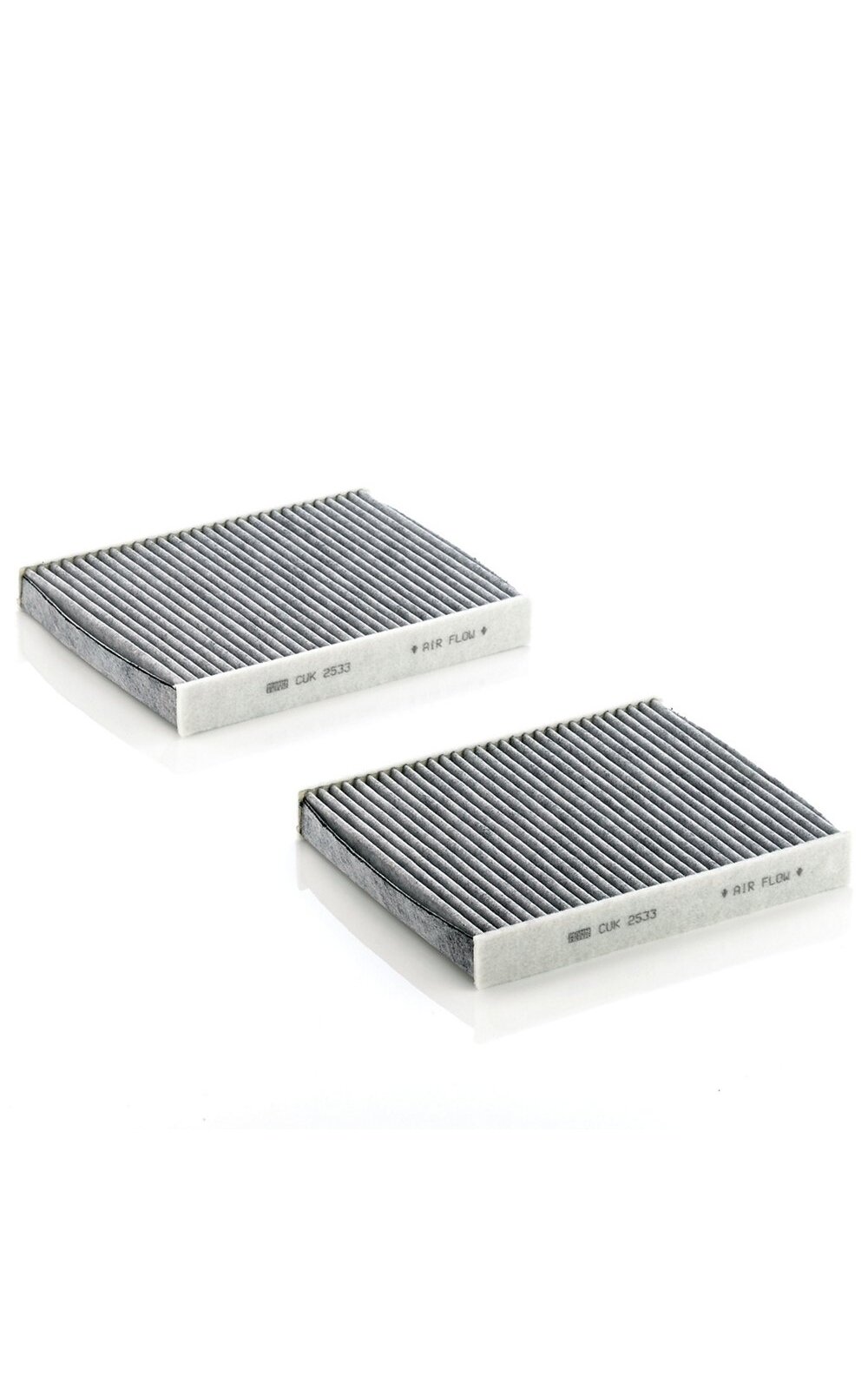 Salono filtro komplektas su aktyvinta anglimi MANN-FILTER Salono filtro komplektas su aktyvinta anglimi MANN-FILTER